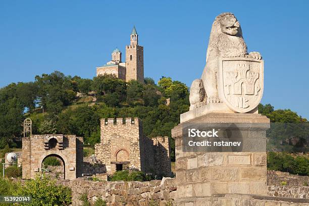 Tsarevets Fortress Stock Photo - Download Image Now - Bulgaria, Statue, Hill