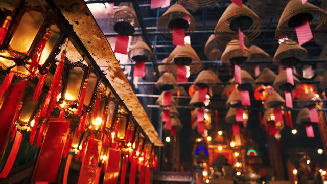 Man Mo Temple is an ancient temple in the heart of Hong Kong.