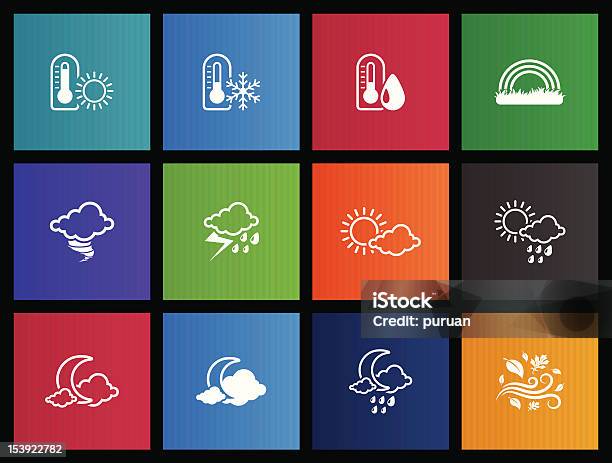 Metro Ikonywięcej Pogoda - Stockowe grafiki wektorowe i więcej obrazów Bez ludzi - Bez ludzi, Burza gradowa, Burza z piorunami