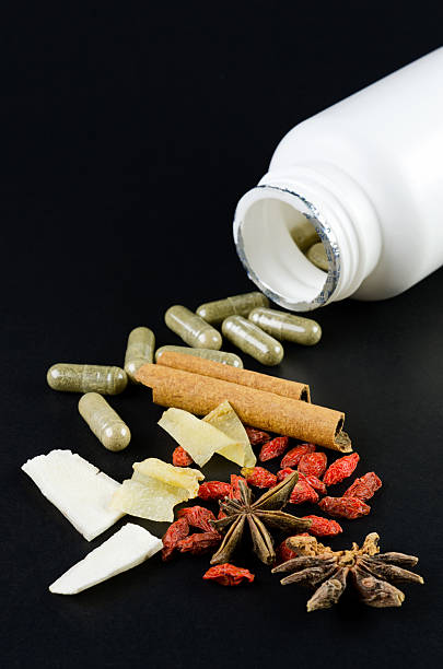 Traditional medicine stock photo