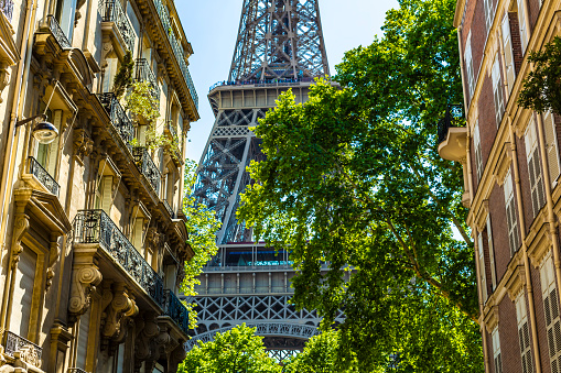 Skyline Paris with Eiffel tower