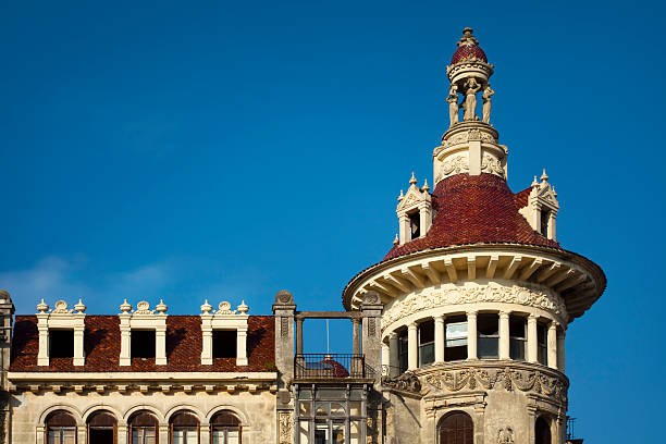 istock Art nouveau building in Ribadeo, Spain. 153927737