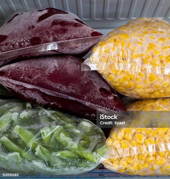 冷蔵庫内冷凍野菜 - 冷凍庫のストックフォトや画像を多数ご用意 - 冷凍庫, 野菜, 保存食品