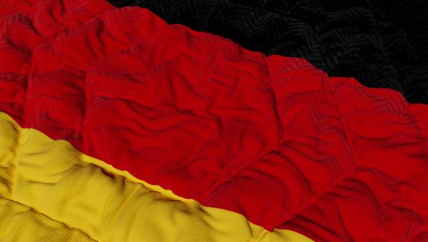 Germany High Details Wavy Background