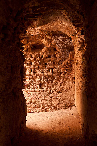 istock Interior corridors of El Badi Palace in Marrakech, Morocco. 153954285