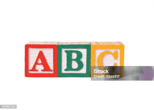 Hölzerne Alphabet Blocks Stockfoto und mehr Bilder von Alphabet - Alphabet, Alphabetische Reihenfolge, Bauklotz