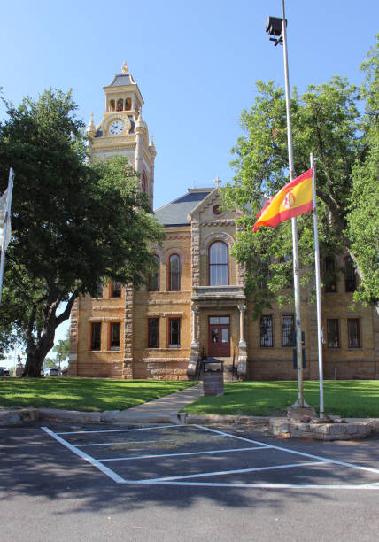 istock Historic Llano County Courthouse Located in Downtown Llano TX 1539572748