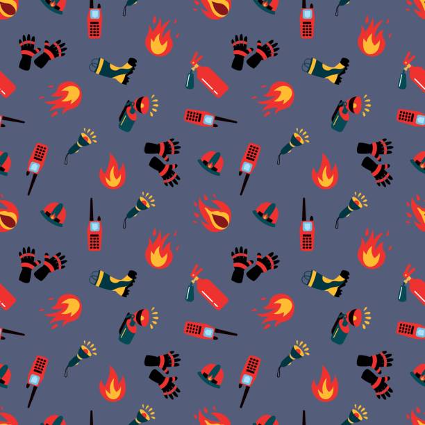 80+ Firefighter Wallpaper Pictures Stock Illustrations, Royalty-Free ...