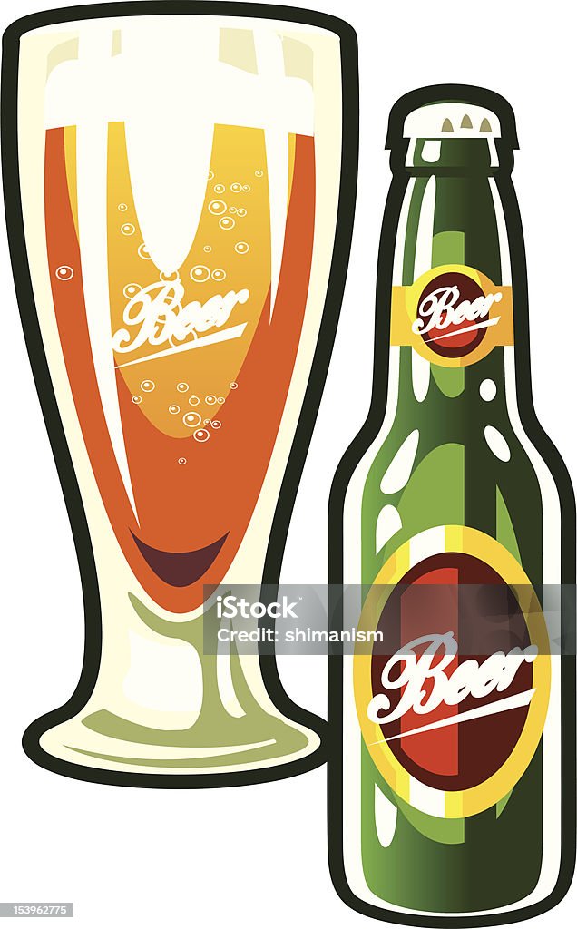 Cerveja - Royalty-free Cerveja arte vetorial