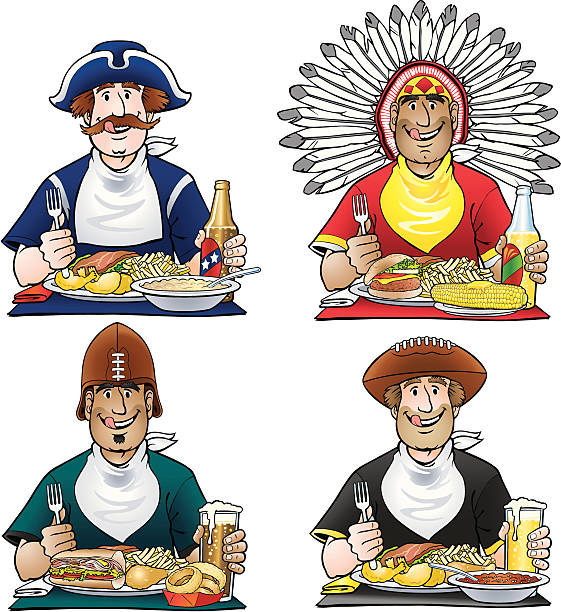 illustrazioni stock, clip art, cartoni animati e icone di tendenza di calcio tailgate party - chicken strip