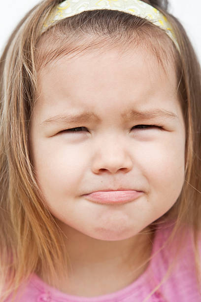 istock Asian girls who grimaces 153964232