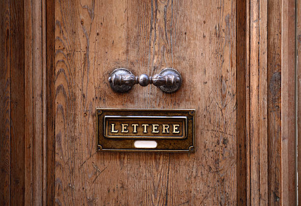 istock Old Door And Letterbox 153964528