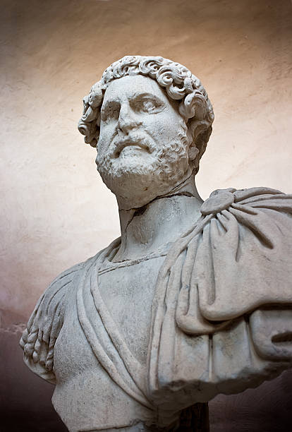 istock Ancient sculpture of a Roman 153965676