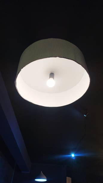 istock Beautiful white light in Dark Room 1539658810