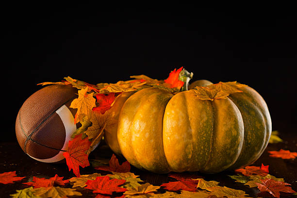 Autumn Gridiron stock photo