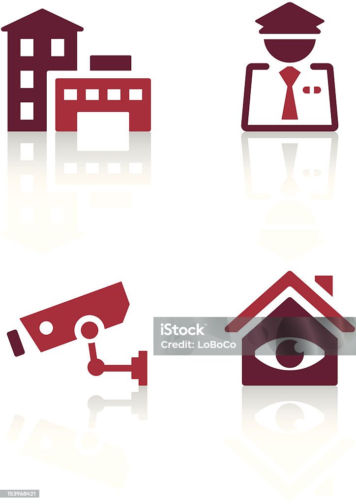 Home Security Set Stock Illustration - Download Image Now - Home ...