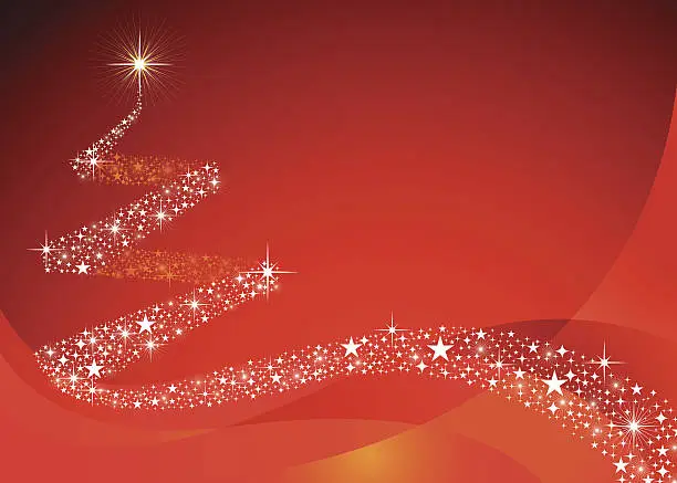Vector illustration of Christmas Seriers | Tree