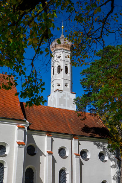 istock Germany, Bavaria, Schwangau, town, church 1539692000