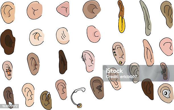 세트마다 29 귀 보청기에 대한 스톡 벡터 아트 및 기타 이미지 - 보청기, 귀 부분, 다민족 그룹