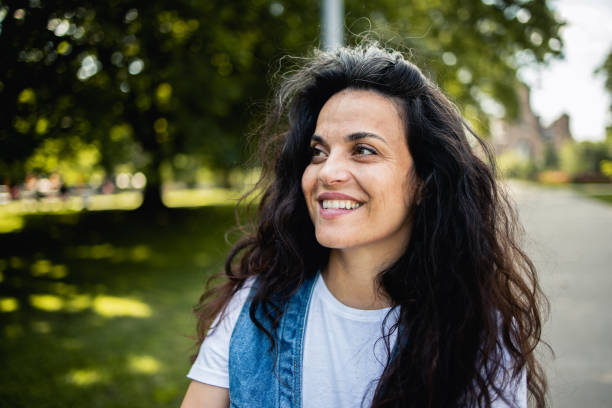 istock Happy young woman 1539713008