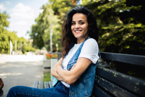 istock Young woman spends time outside 1539713507