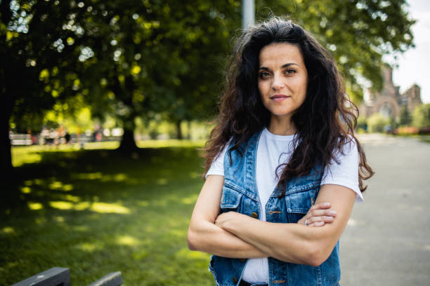 istock Young woman spends time outside 1539713531