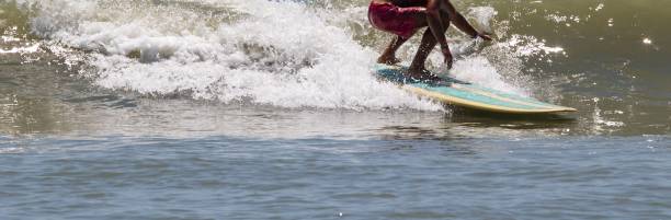 istock Surfer riding a wave in Florida 1539748437