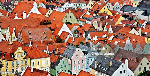 Bawarskie Miasto - zdjęcia stockowe i więcej obrazów Landshut - Landshut, Architektura, Barok