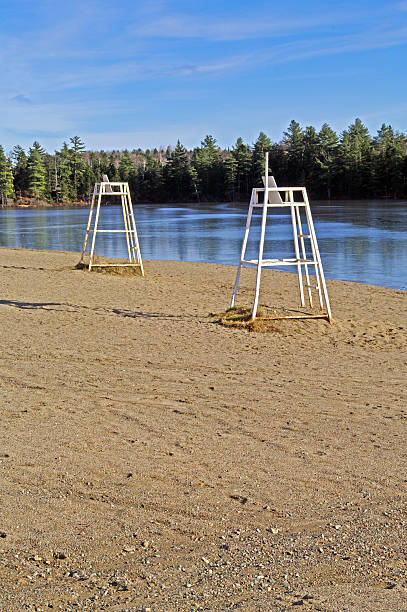 istock Lifeguard Station in the winter 153980660