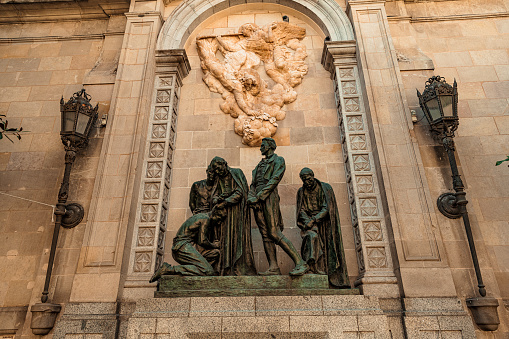 Monument als Herois del 1809. Barcelona Spain