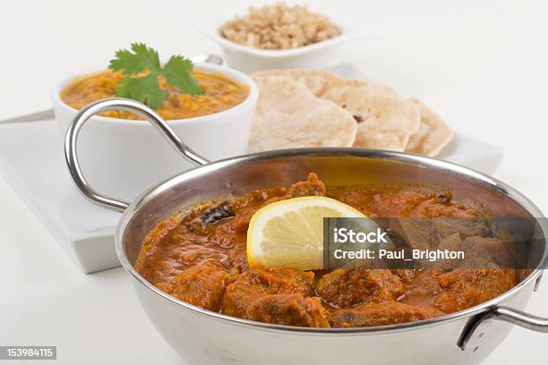 Foto de Carne Madras e mais fotos de stock de Caril - Caril, Curry, Fundo Branco