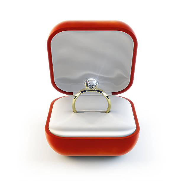 ダイヤモンドの指輪 - jewelry gem gold reflection ストックフォトと画像
