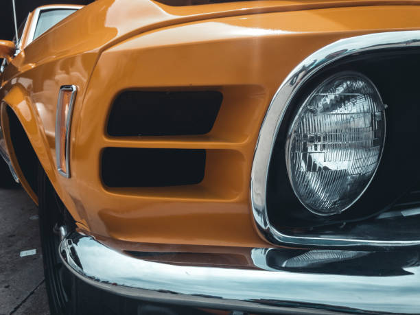 istock Classic car detail 1539846268