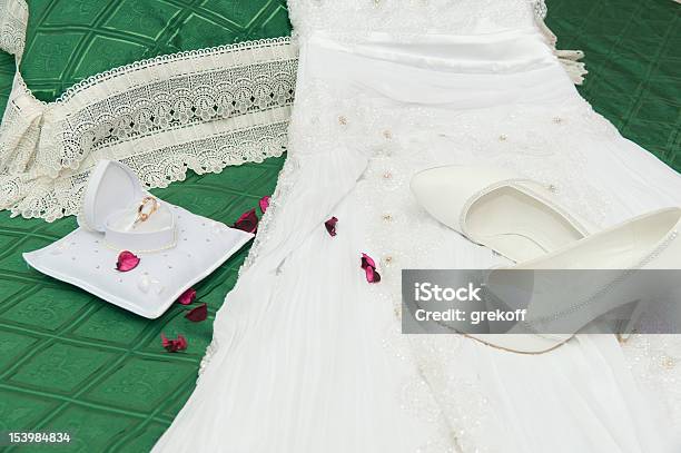 Wedding Accessories Stock Photo - Download Image Now - Backgrounds, Beauty, Blanket