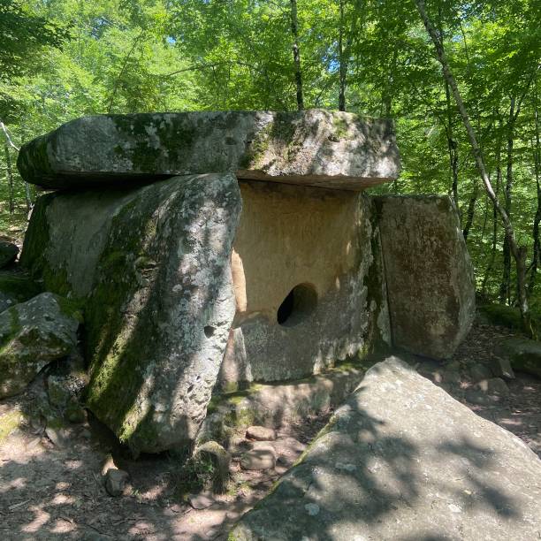 istock Dolmen is an ancient structure made of religious 1539859941