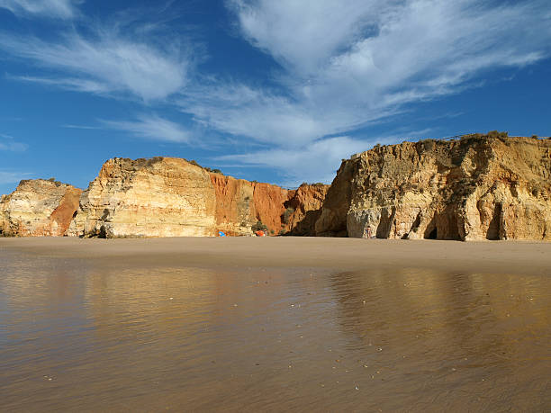 istock Colorful rock cliffs of the Algarve 153986404