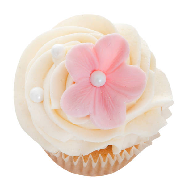 istock Cupcake With Frosting Isolated With Clipping Path 153986620