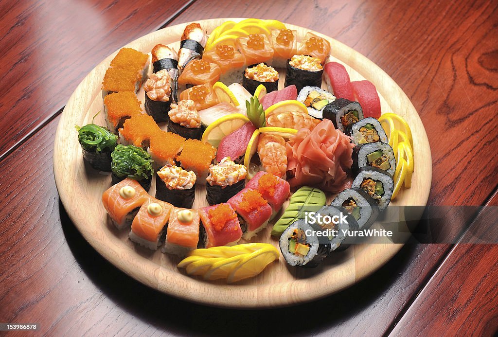 sushi - Foto stock royalty-free di Alga marina