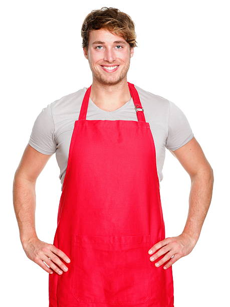 18,200+ Person Wearing Red Apron Stock Photos, Pictures & Royalty-Free ...