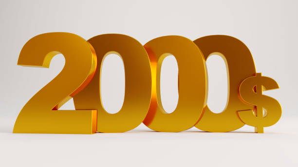 istock golden two thousand dollars isolated on white background, 1539875372