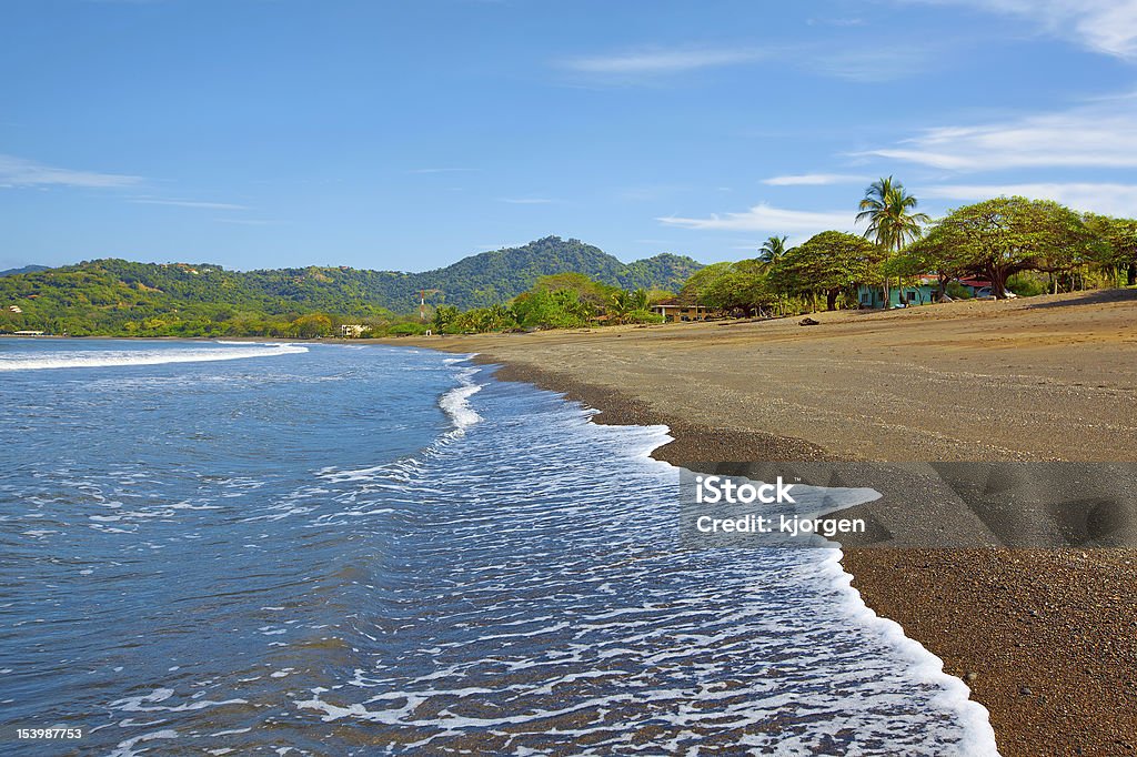 Photo of a beach in guanacaste Waves coming in on the beach in Guanacaste Guanacaste Stock Photo