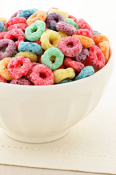 istock kids delicious and nutritious fruit cereal loops 153992130