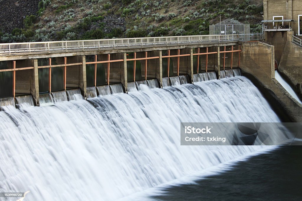 Dam, hels Produkte Energie - Lizenzfrei Boise Stock-Foto