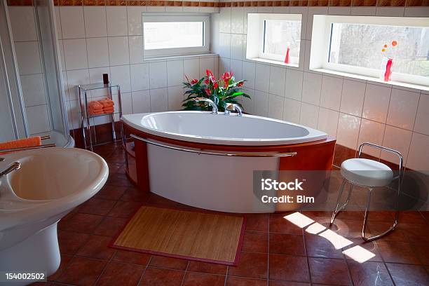 Luxus Badezimmer Interieur Stockfoto und mehr Bilder von Architektur - Architektur, Badewanne, Badezimmer