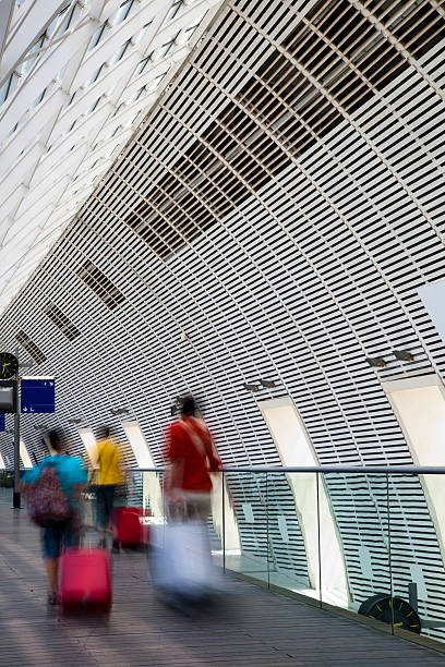 istock Blurred Tourists at Train Station 154002850