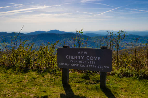 istock Blue Ridge Parkway in North Carolina, USA 1540048402