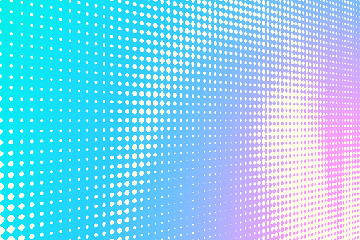 Abstract Background with halftone dot pattern and motion blur