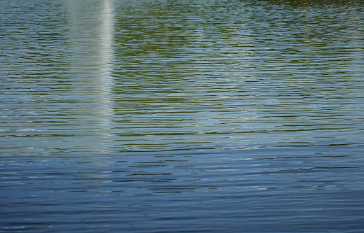 water Green blue clear calm and texture background