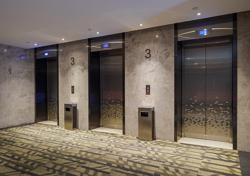 Elevator Hall of Hotel