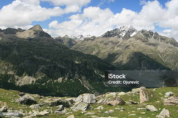 Silvaplana Área Suiza Foto de stock y más banco de imágenes de Aire libre - Aire libre, Alpes Europeos, Alpes suizos